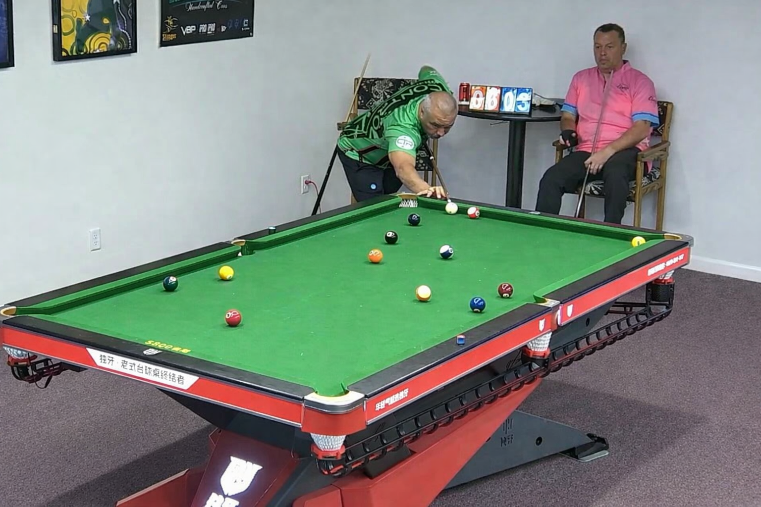 Billiards game in muncie